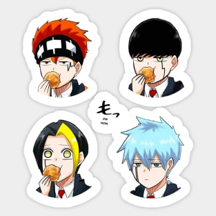 House Adler Characters (Mashle) Sticker